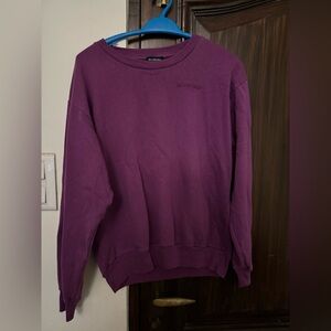 Balenciaga Deep Purple Crewneck